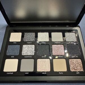Natasha Denona Xenon Eyeshadow Palette with Gray and Silver Shades
